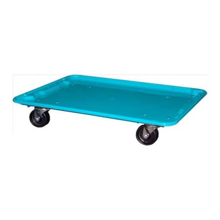 Mfg Tray Molded Fiberglass Toteline Dolly 780638 for 25-1/4" x 18"x 10" Tote, Blue 7806385268